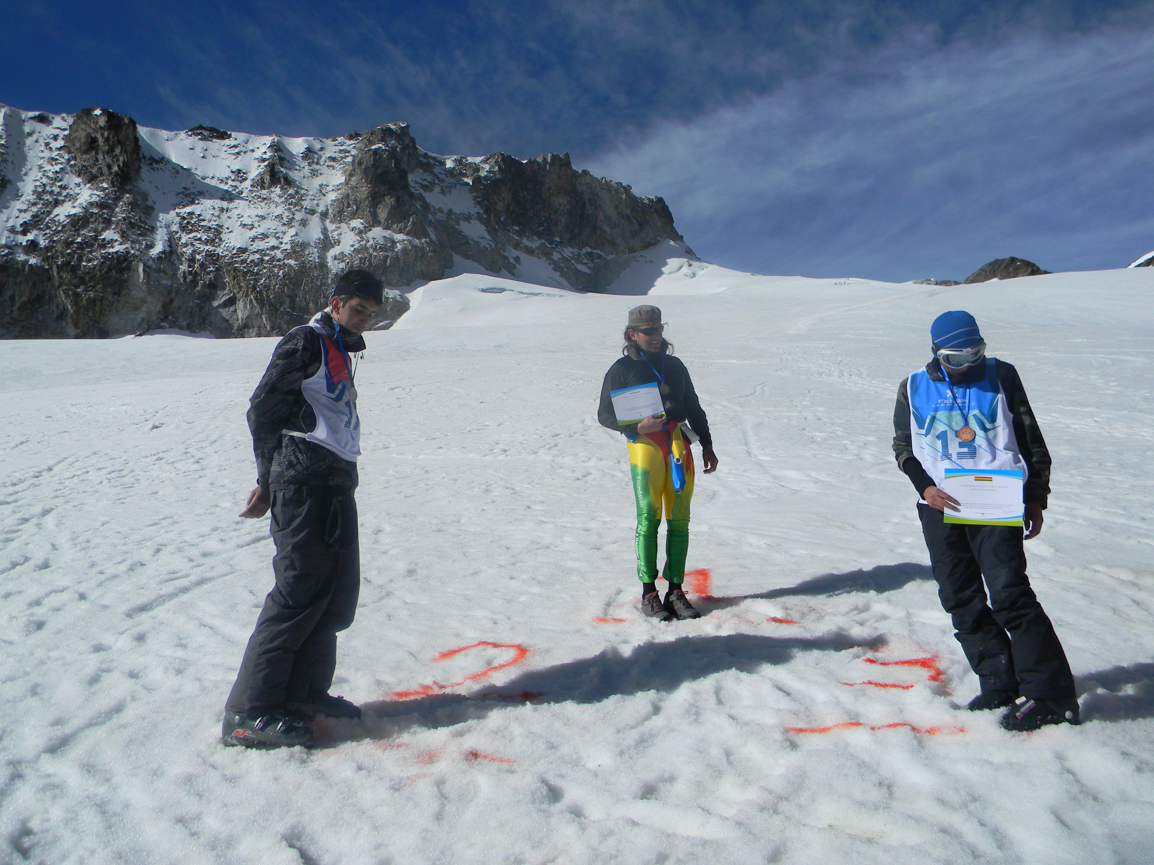 campeonato de ski 2011, Chacaltaya