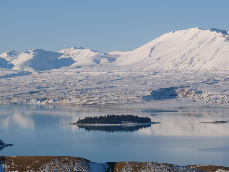 Roundhill from Mount John