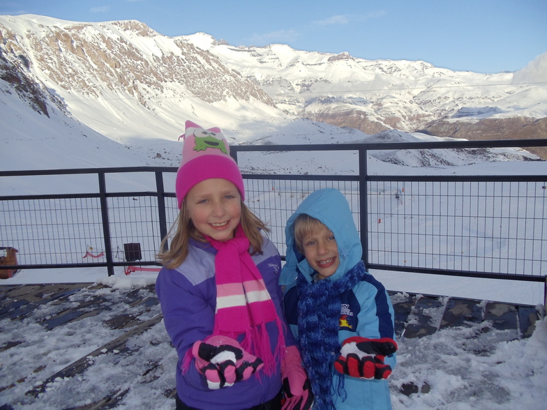 my kids, Valle Nevado