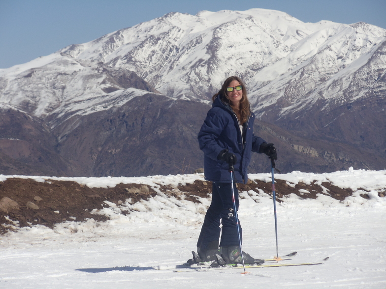 Ready for go skiing, Valle Nevado