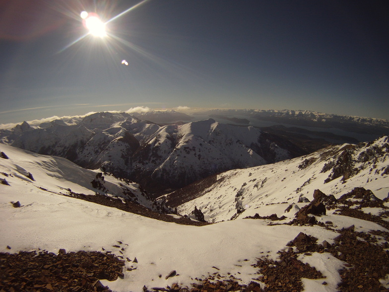 View from Nubes Chairlift, Cerro Catedral