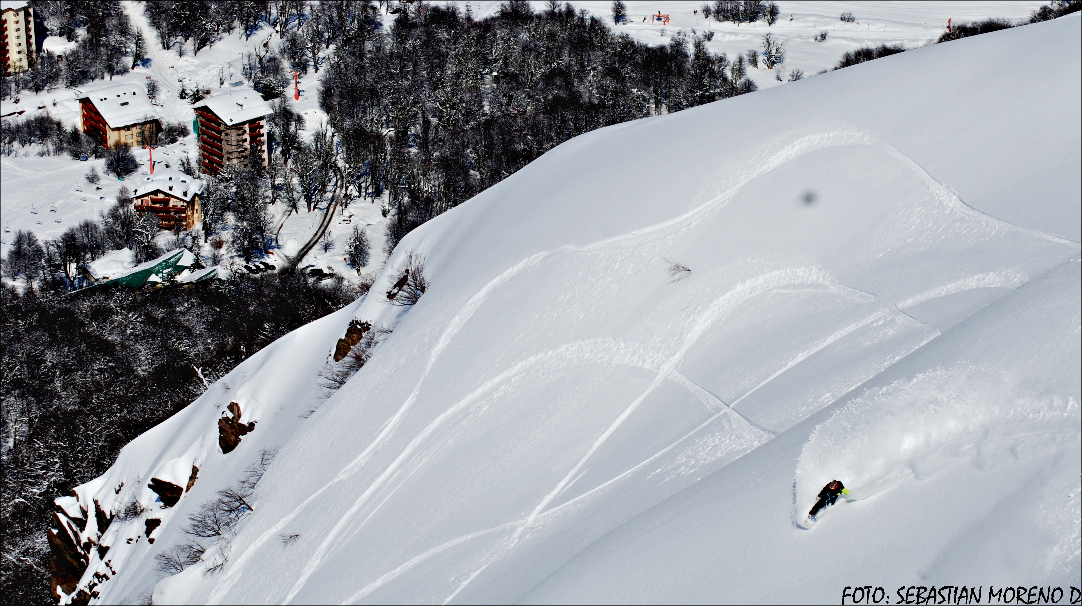 hacia hotel nevados, Nevados de Chillan