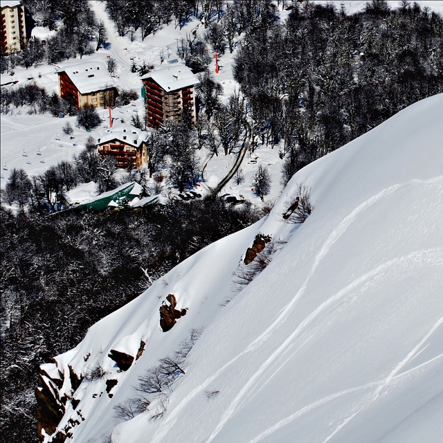 hacia hotel nevados, Nevados de Chillan