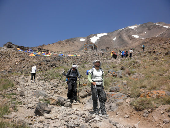 Ali Saeidi نقاب کوهستان, Mount Damavand