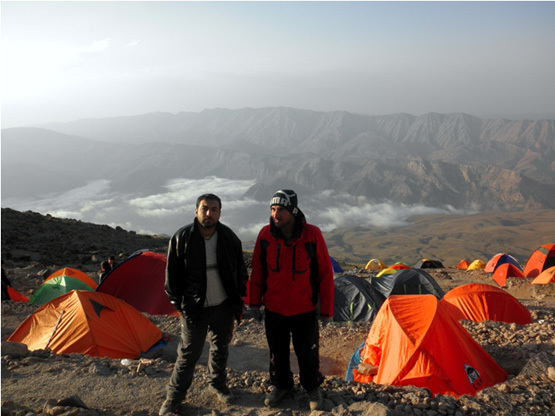 Ali Saeidi نقاب کوهستان, Mount Damavand