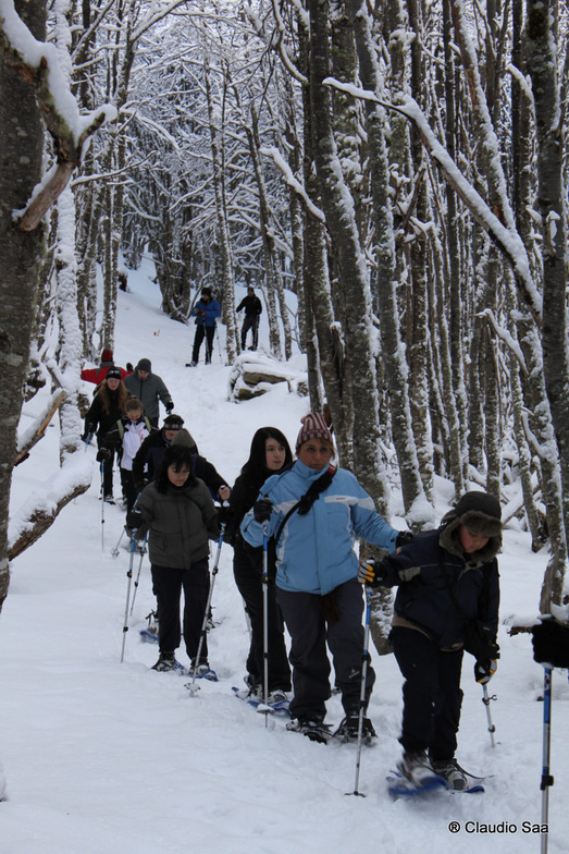 caminata con raquetas, Cerro Mirador