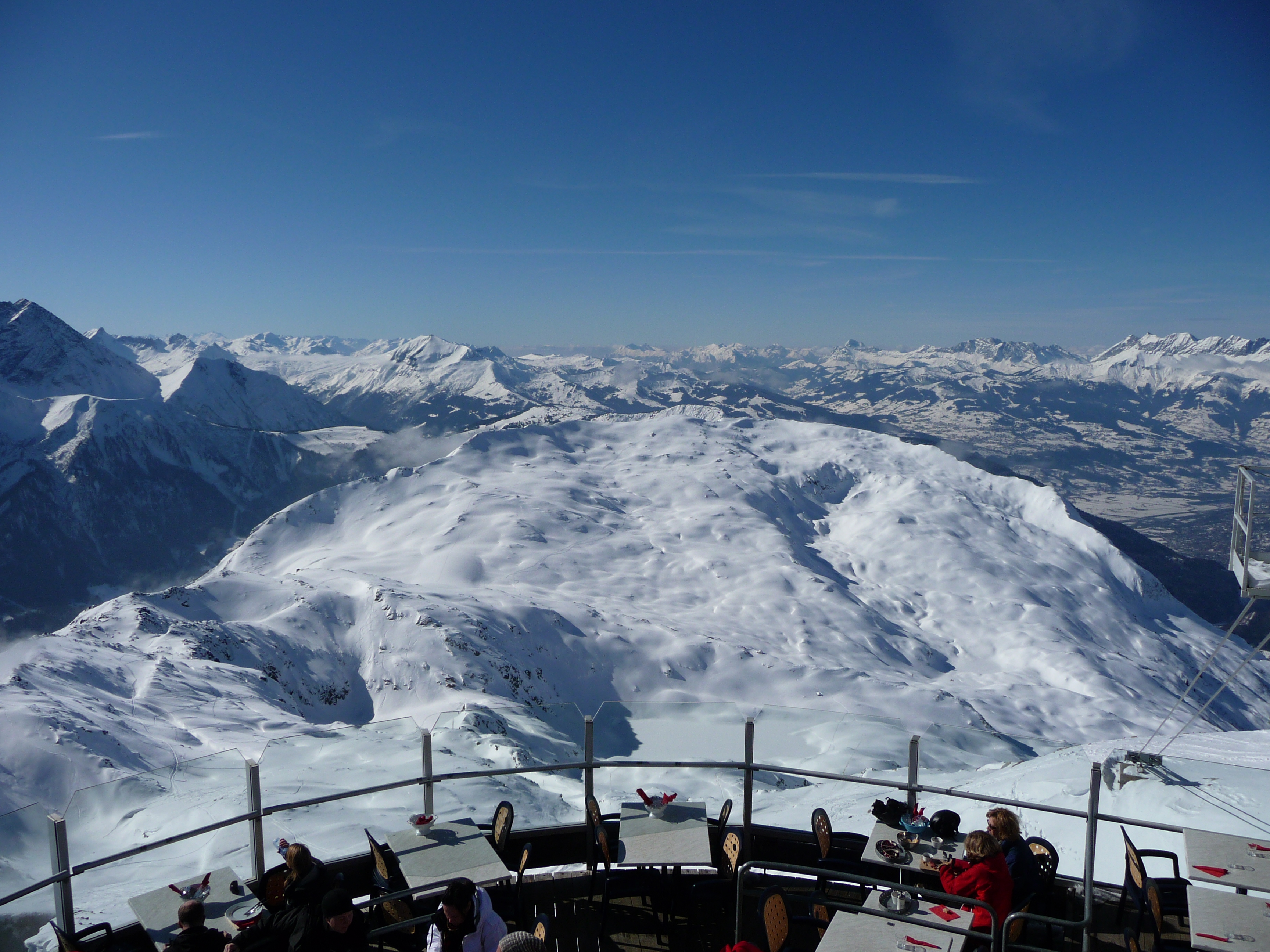 Coffee with a view, Chamonix