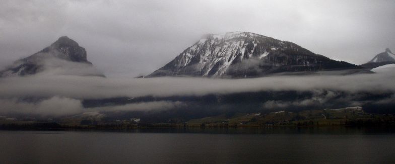 View across Lake Wolfgang, St Wolfgang
