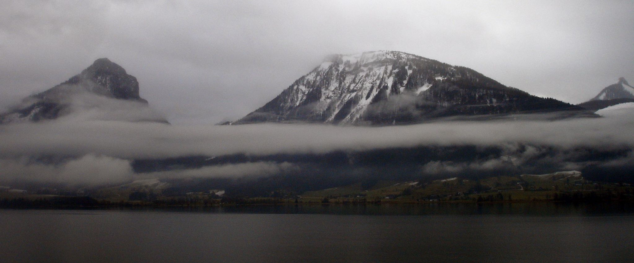 View across Lake Wolfgang, St Wolfgang
