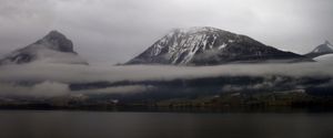 View across Lake Wolfgang, St Wolfgang photo