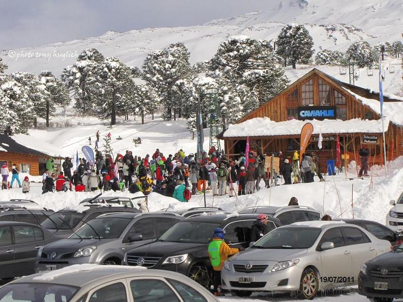 Caviahue, Base del Cerro Caviahue