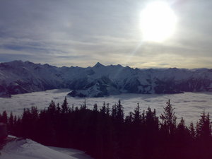 over clouds, Kaprun photo