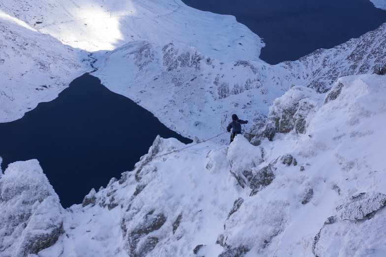 snowdon the hard way!