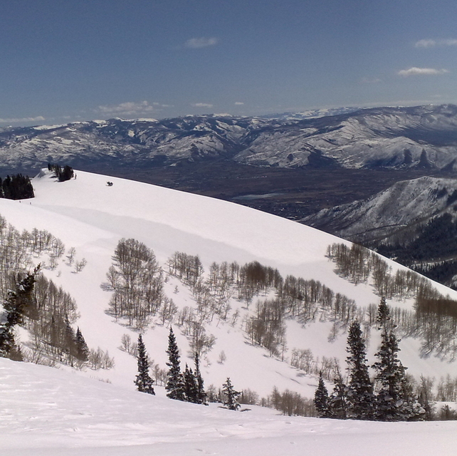 Snake Creek Pass panorama, Brighton Resort