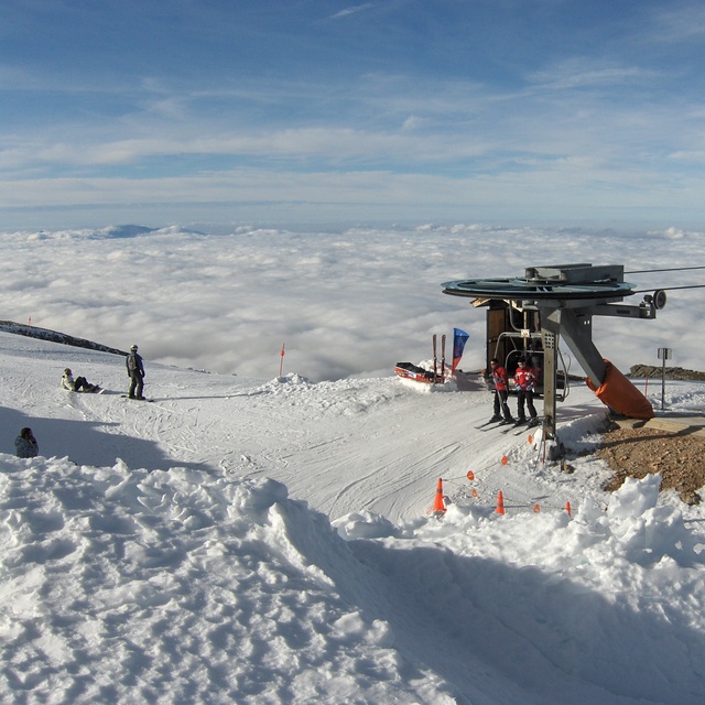 Mar de nubes desde cota 2250, Sierra de Béjar - La Covatilla