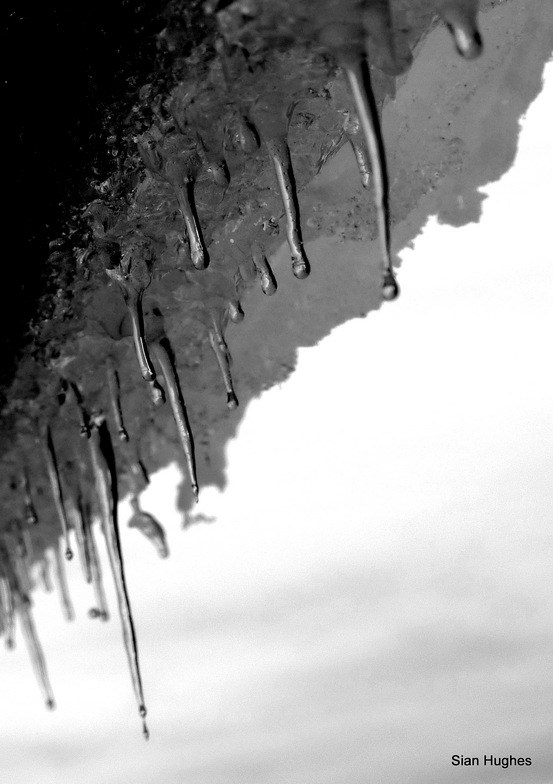 Icicles in Vallee de La Manche, Morzine