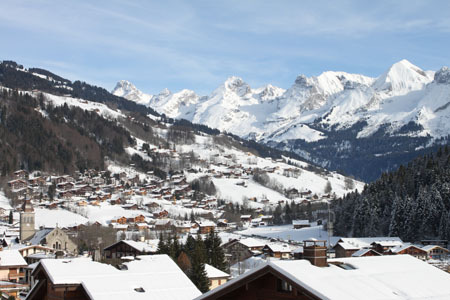 The authentic village of Le Grand Bornand