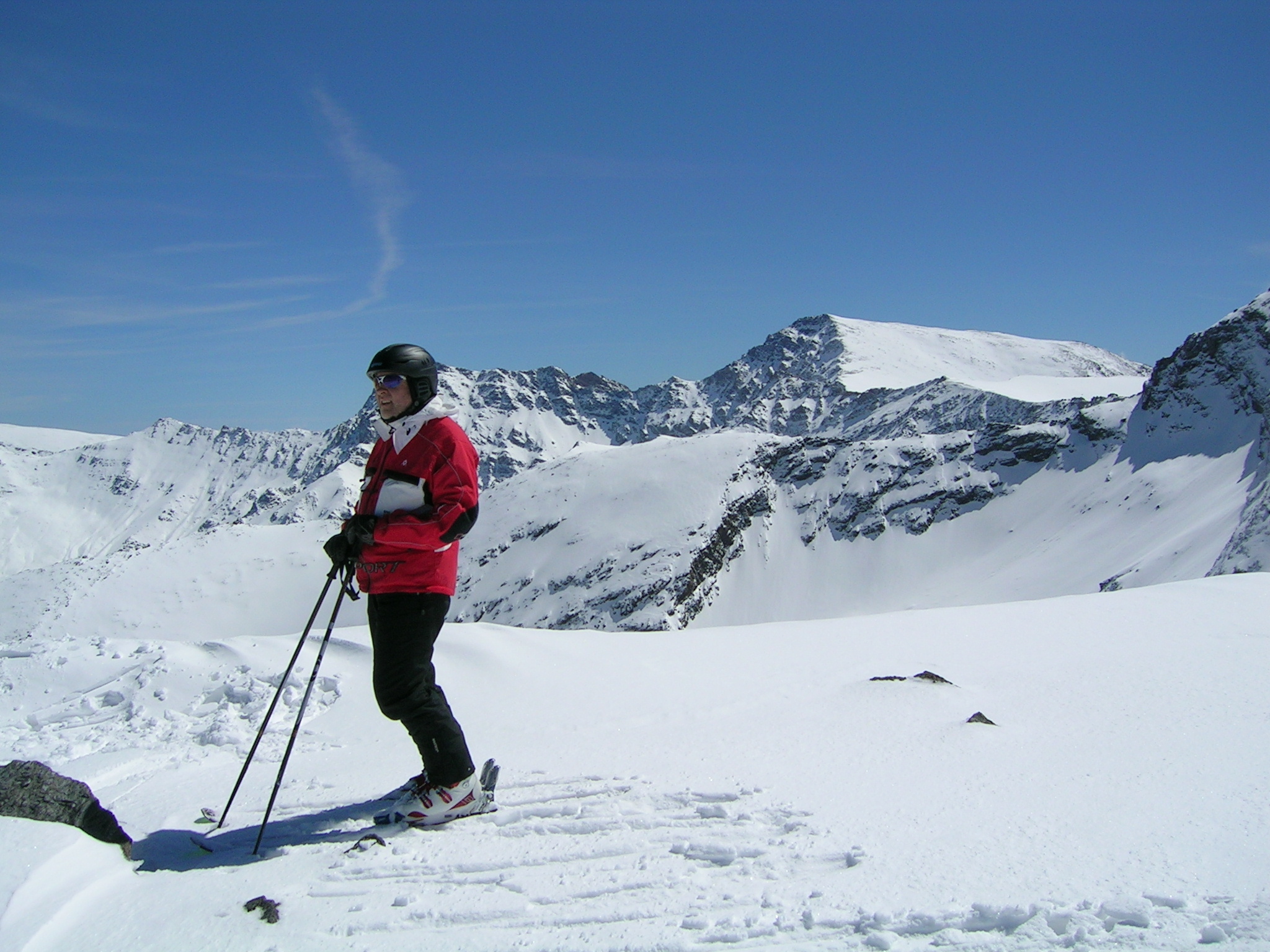 El Mulhacen desde el Veleta, Sierra Nevada