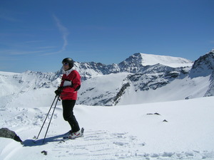 El Mulhacen desde el Veleta, Sierra Nevada photo