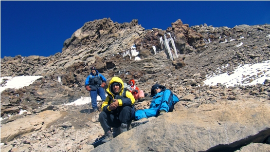 Ali Saeidi Neghabekoohestan, Mount Damavand