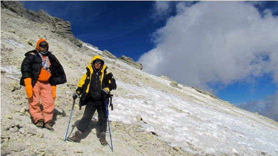 Ali Saeidi Neghabekoohestan, Mount Damavand