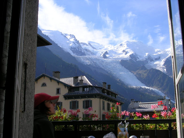 Breakfast time, Chamonix