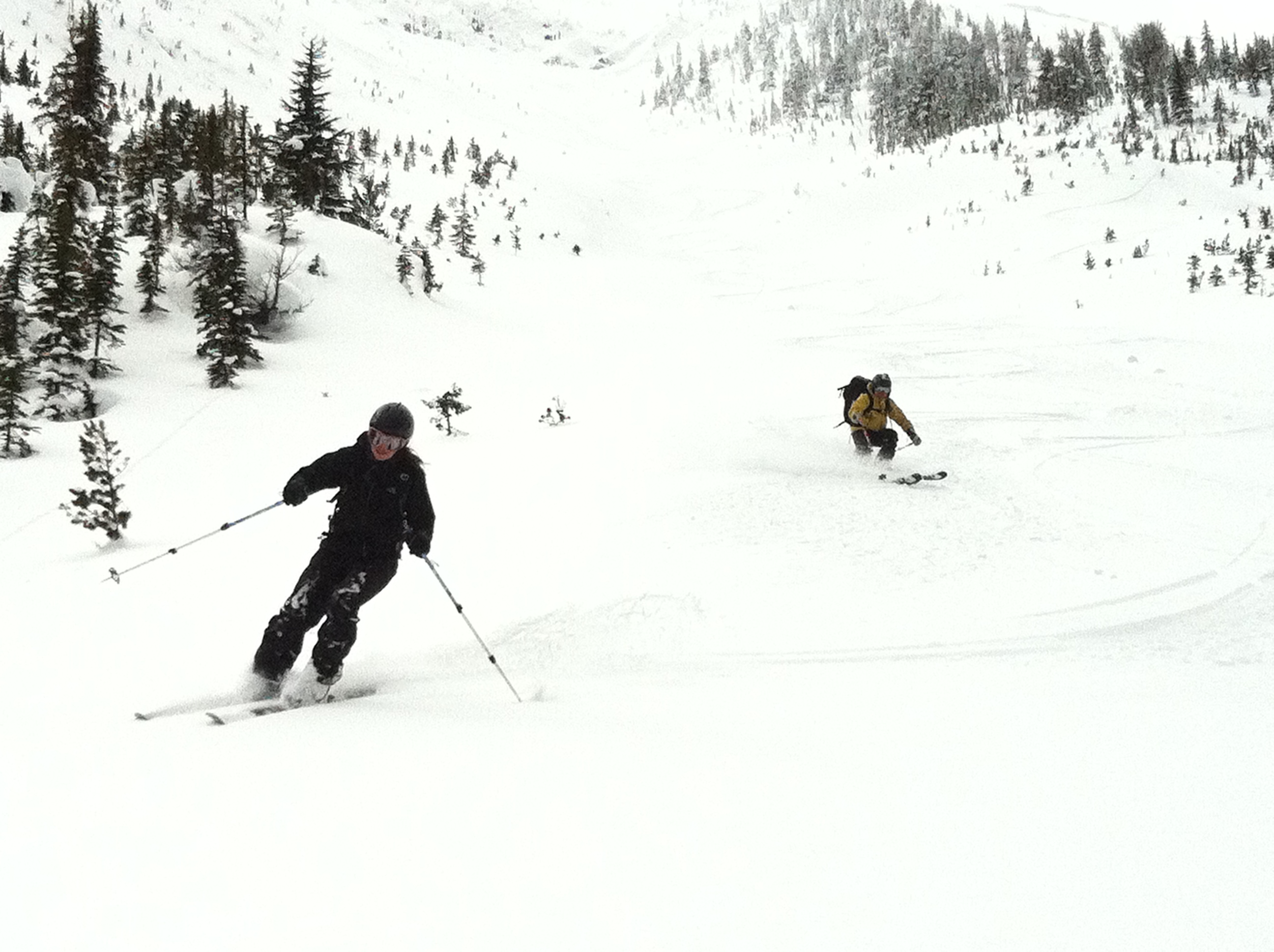happy, safe Adrenalin Descents, Kicking Horse