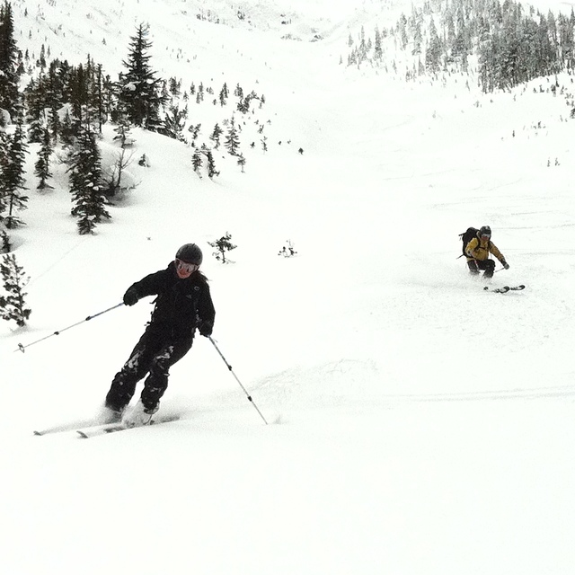 happy, safe Adrenalin Descents, Kicking Horse