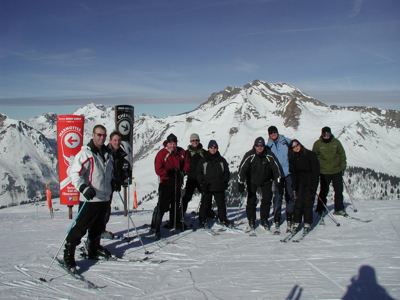 Most of the crew, Morzine