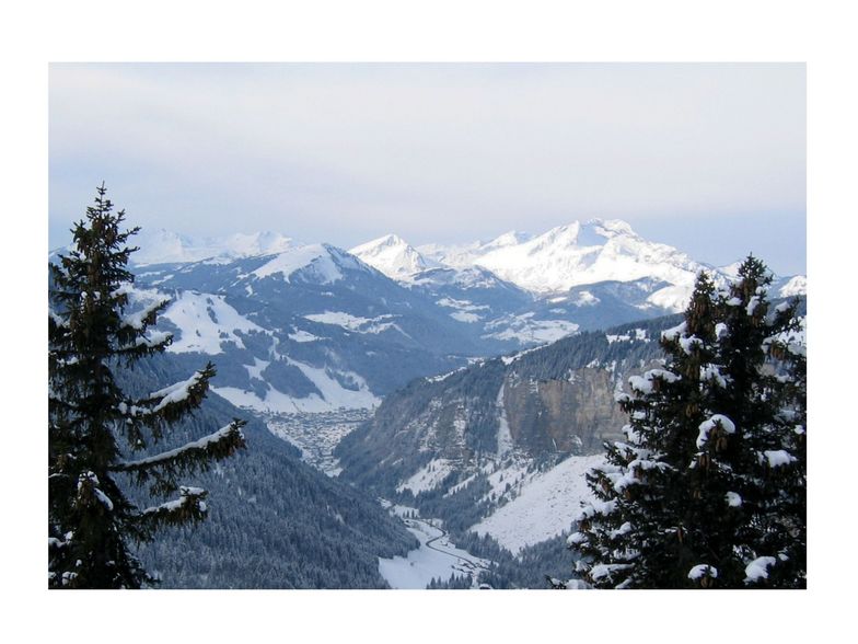 View towards Morzine