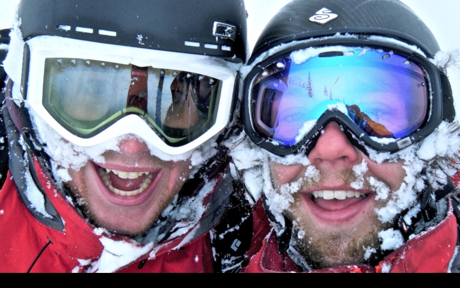 Everyday face shots from patrol, Castle Mountain Resort
