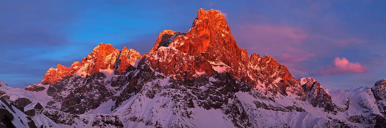 San Martino Di Castrozza snow