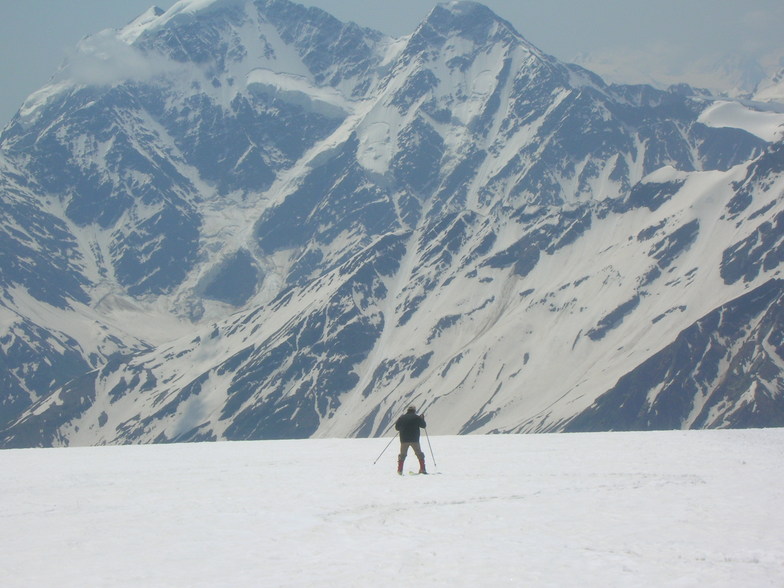 Mt Elbrus snow