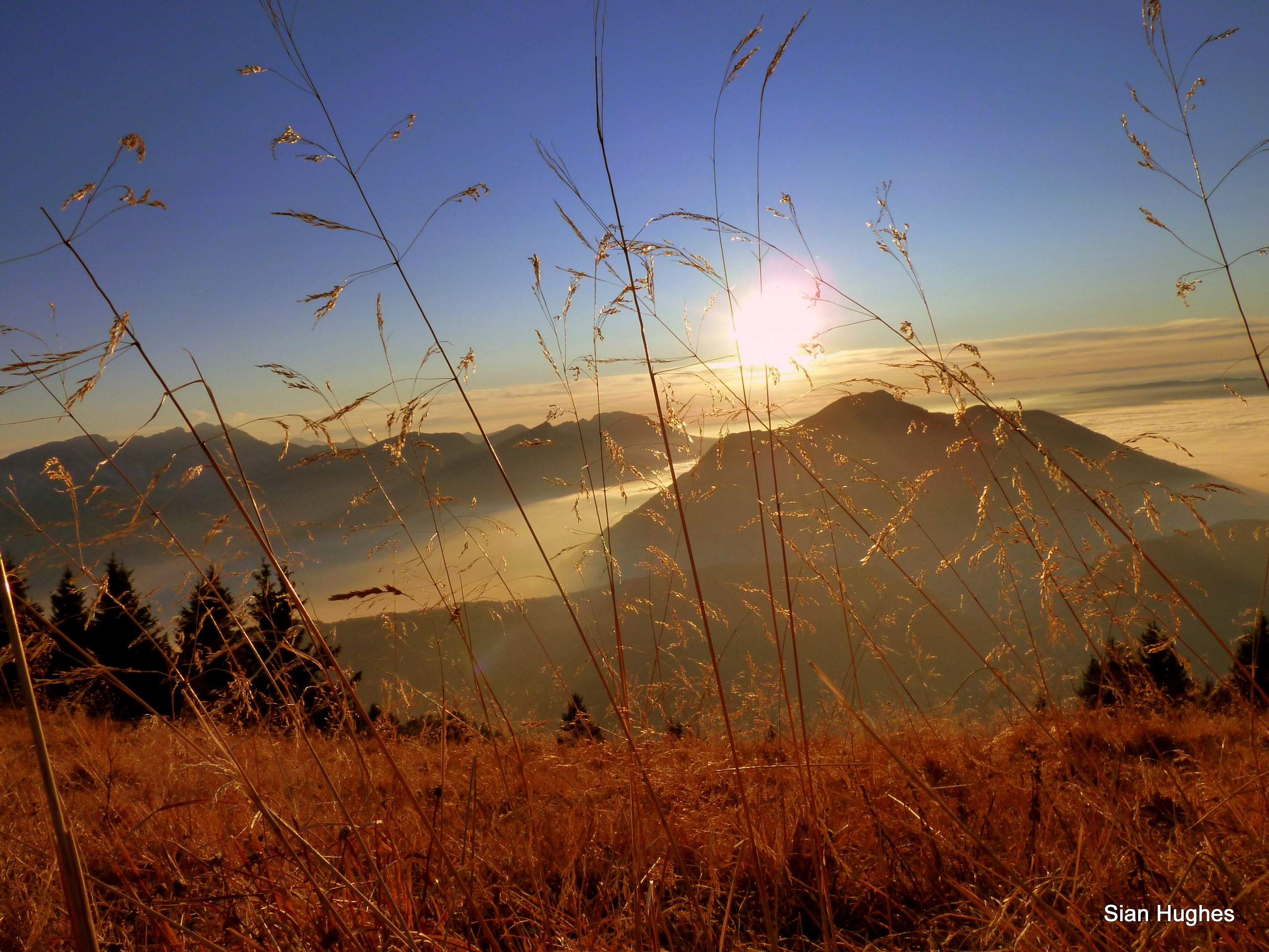 Sunset from Praz de Lys, Praz De Lys Sommand