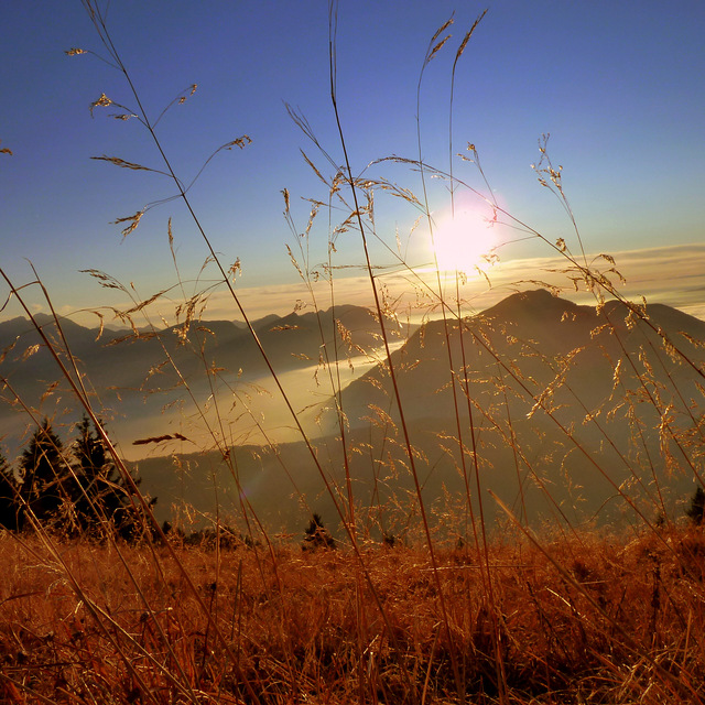 Sunset from Praz de Lys, Praz De Lys Sommand