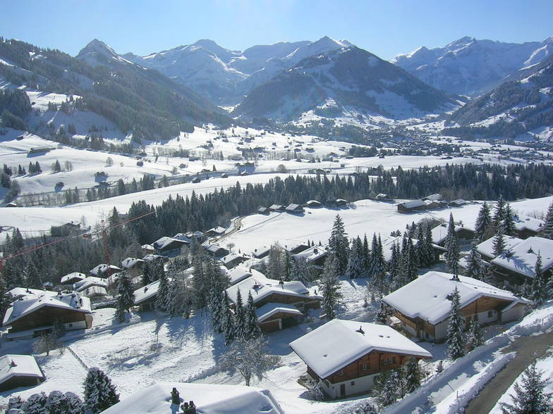 Gstaad snow