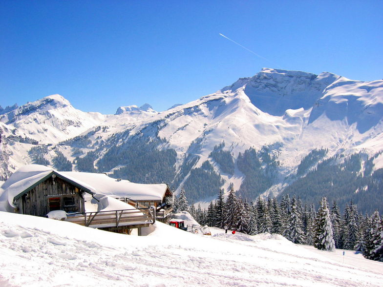 View of Hauts Forts, March 2006, Avoriaz