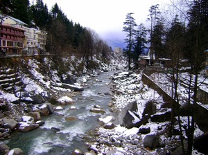 snow capped rocks, Manali (Himachal Heli-Ski) photo