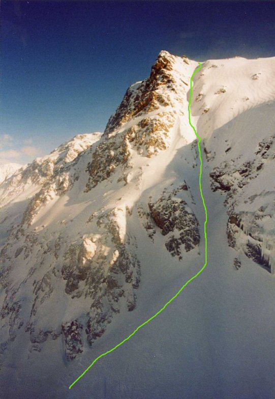 Couloir Fleur, Alpe d&#39;Huez, Alpe d'Huez
