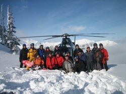 Northern Escape Heli-Skiing Guests week 7, Northern Escape Heli Skiing photo
