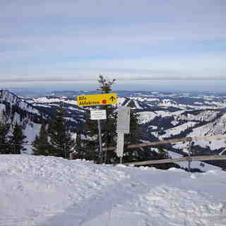 Looking over to Steibis, Oberstaufen/Hochgrat
