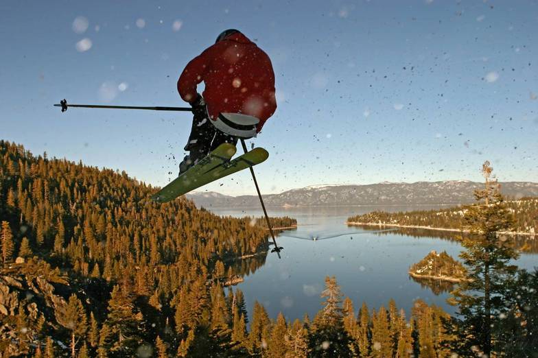 Mt Rose Ski at Tahoe snow