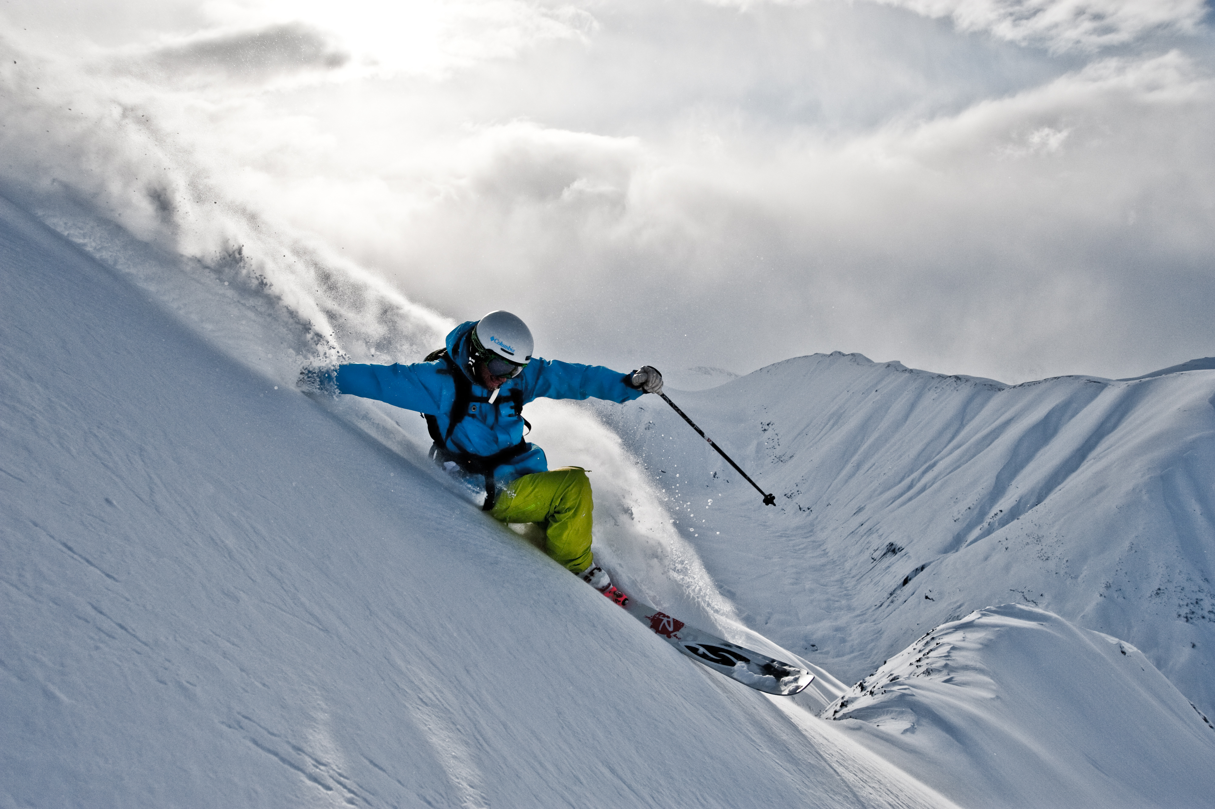 Carving The Mountainside, Last Frontier Heliskiing