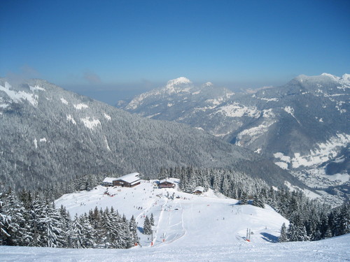 Saint-Jean d'Aulps La Grande Terche Ski Resort by: Louise Christmas