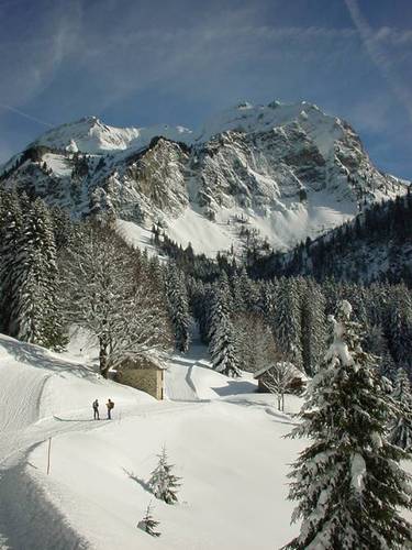 Saint-Jean d'Aulps La Grande Terche Ski Resort by: Louise Christmas