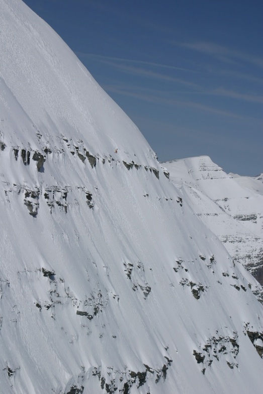 First descent, Castle Mountain Resort