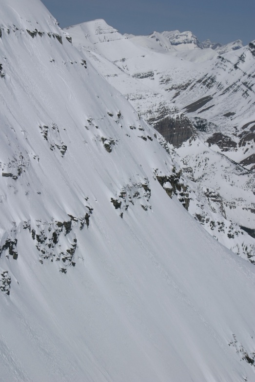The line, Castle Mountain Resort