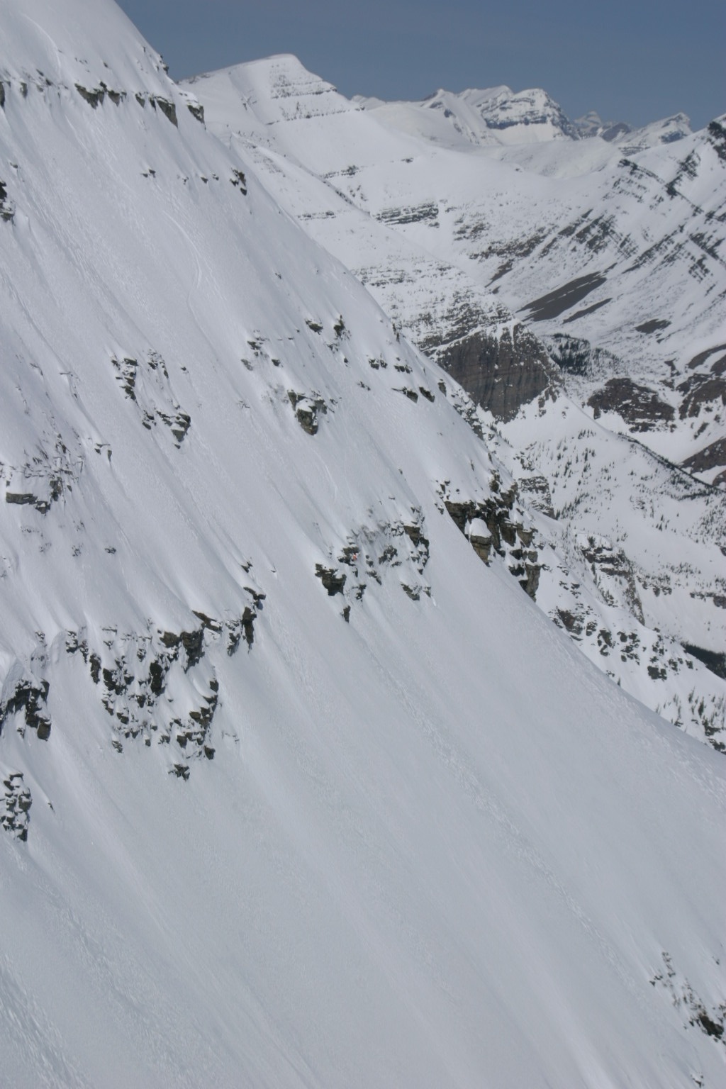 The line, Castle Mountain Resort