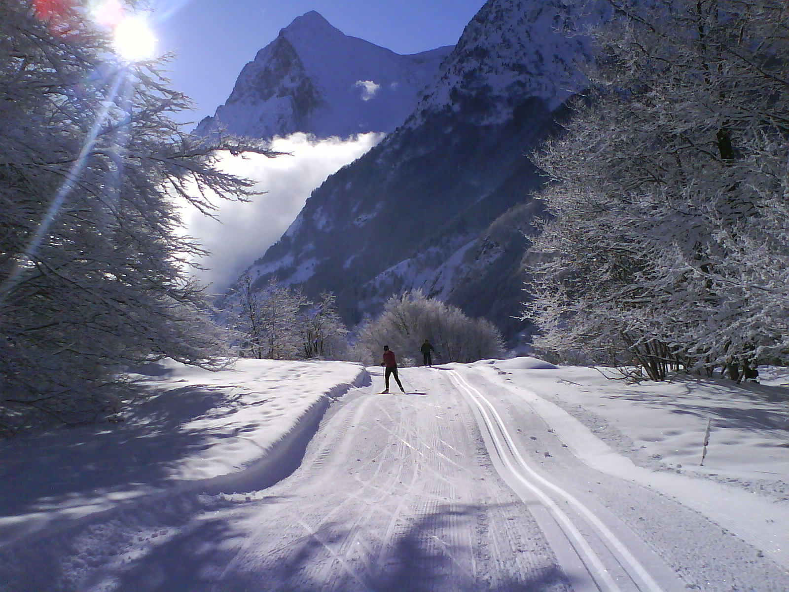 Cross country ski pistes, Col d' Ornon