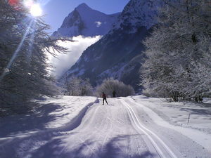 Cross country ski pistes, Col d' Ornon photo